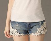 Short detalhe renda - Ref A139