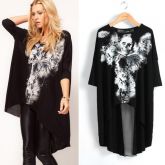 Blusa estampa caveira - Ref A008