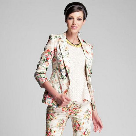 Blazer florido - Ref A109